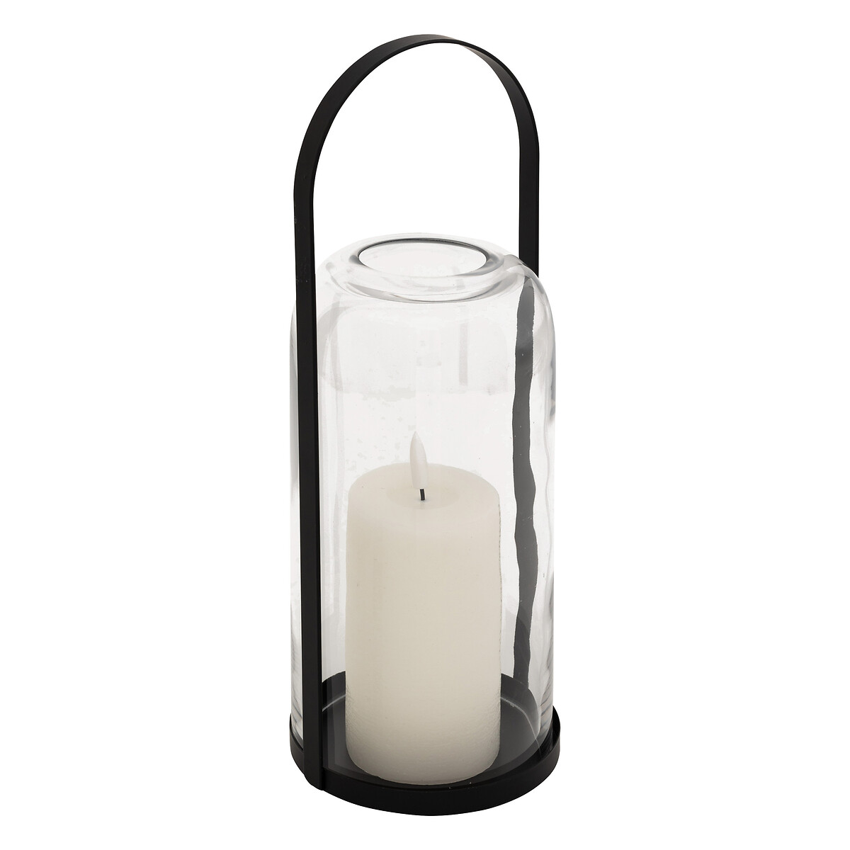 LED lantern "Jako" Black, H. 35 cm