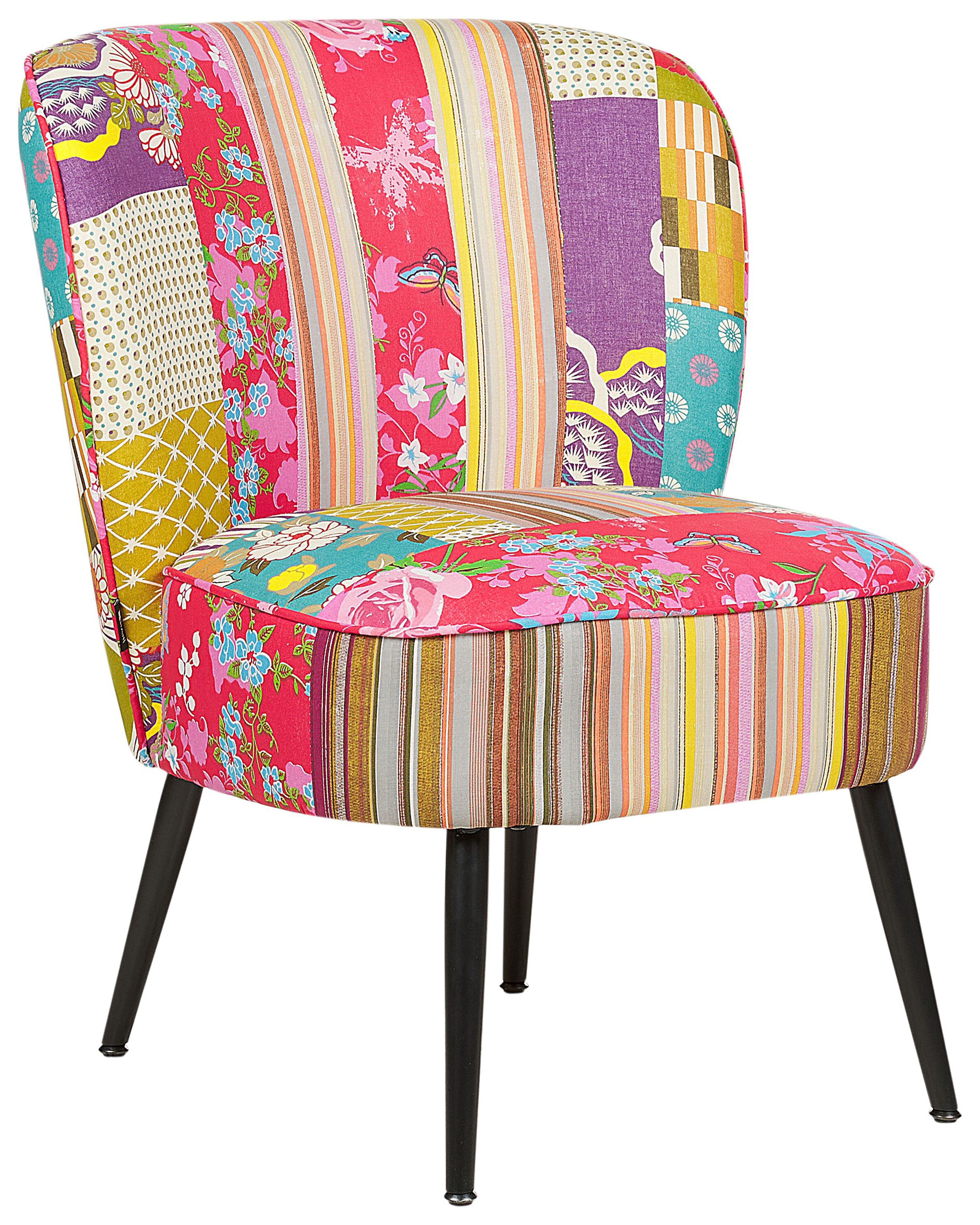 Armchair VOSS Fabric Multicolour