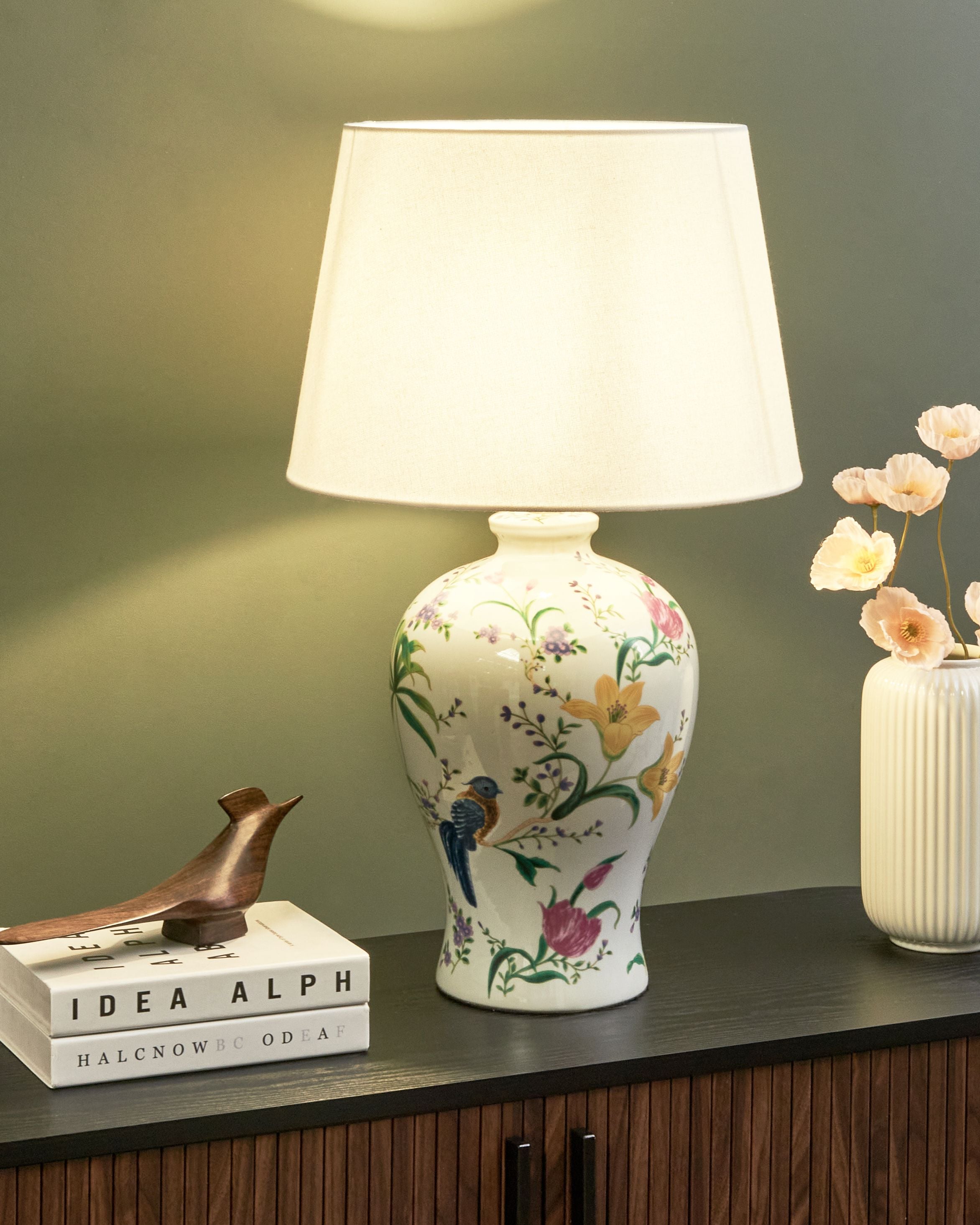 Table Lamp FEBROS Porcelain White