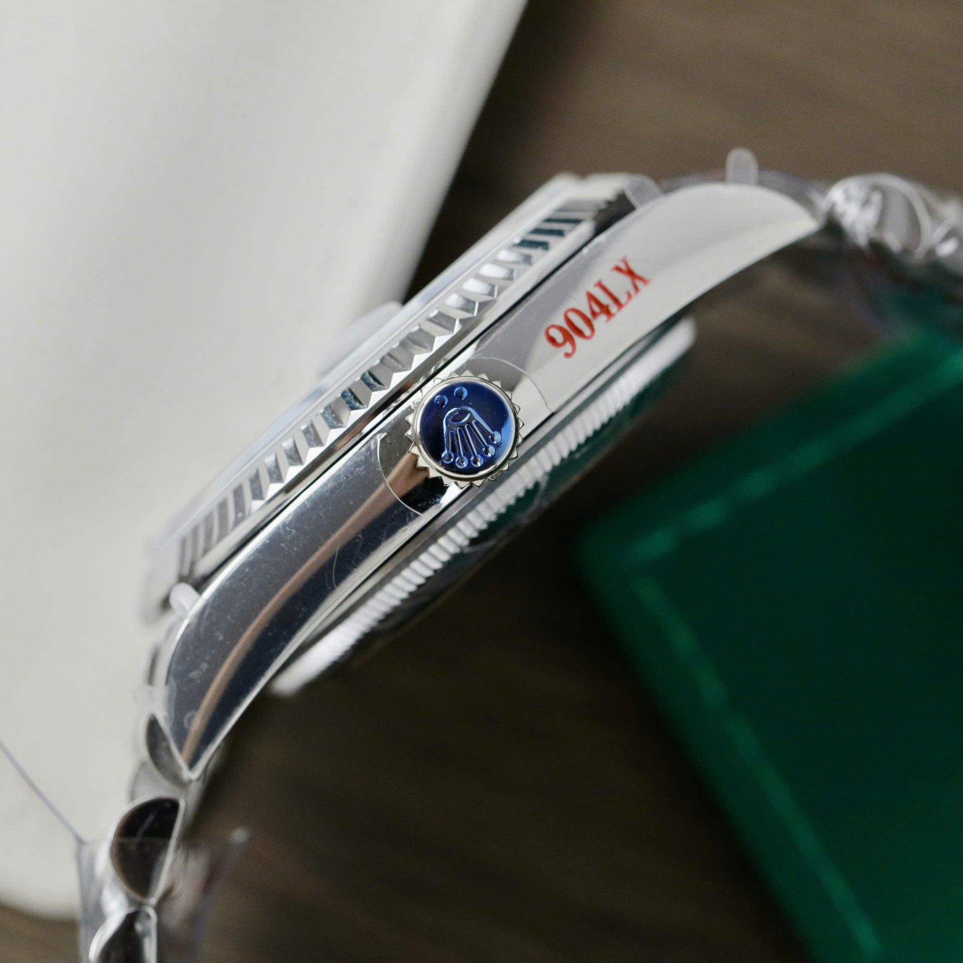 Rolex Day-Date 128236 Best Replica Watch Dial Blue Weight 158gram QF Factory 36mm - Top club