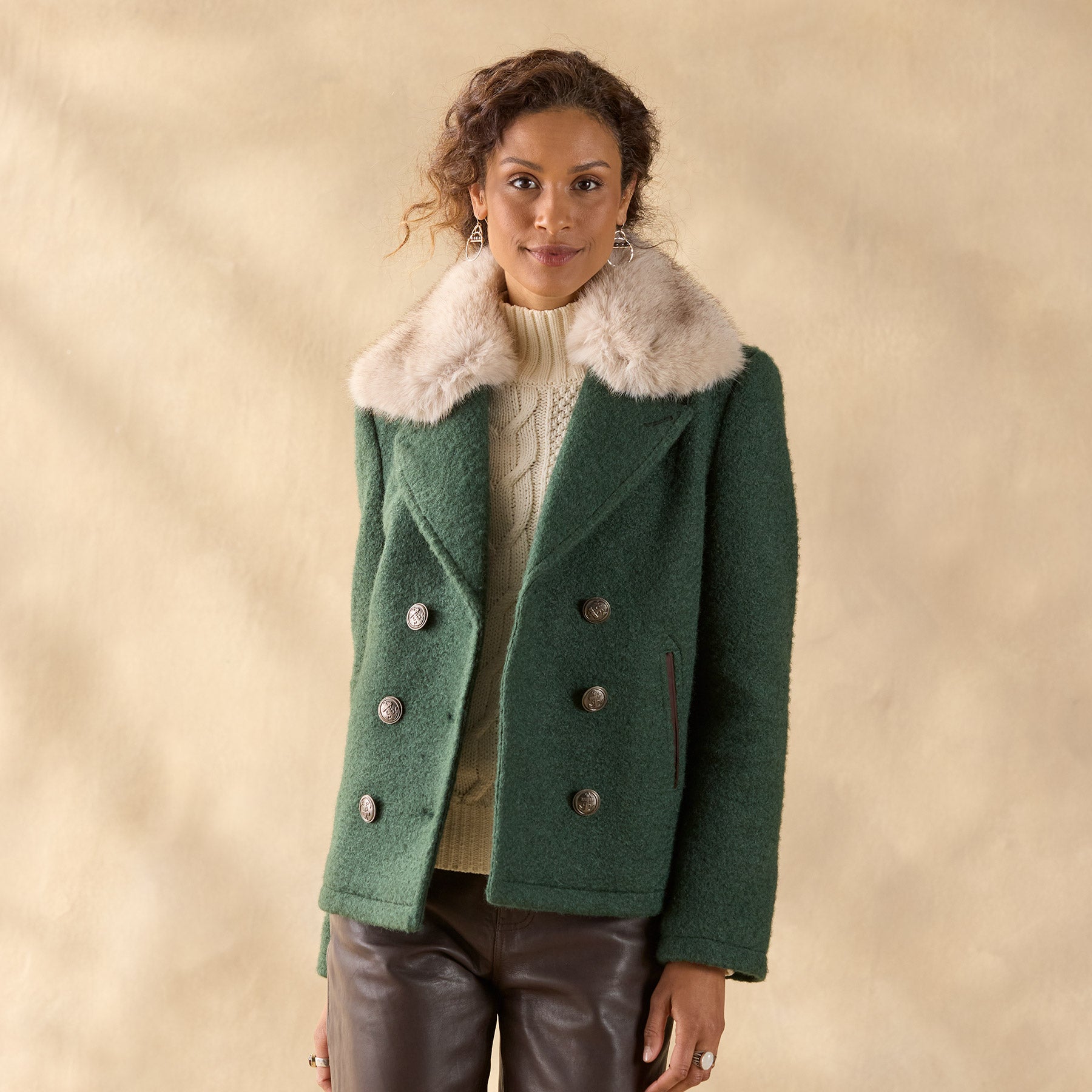 Alpenhorn Peacoat - Sundance Clothing