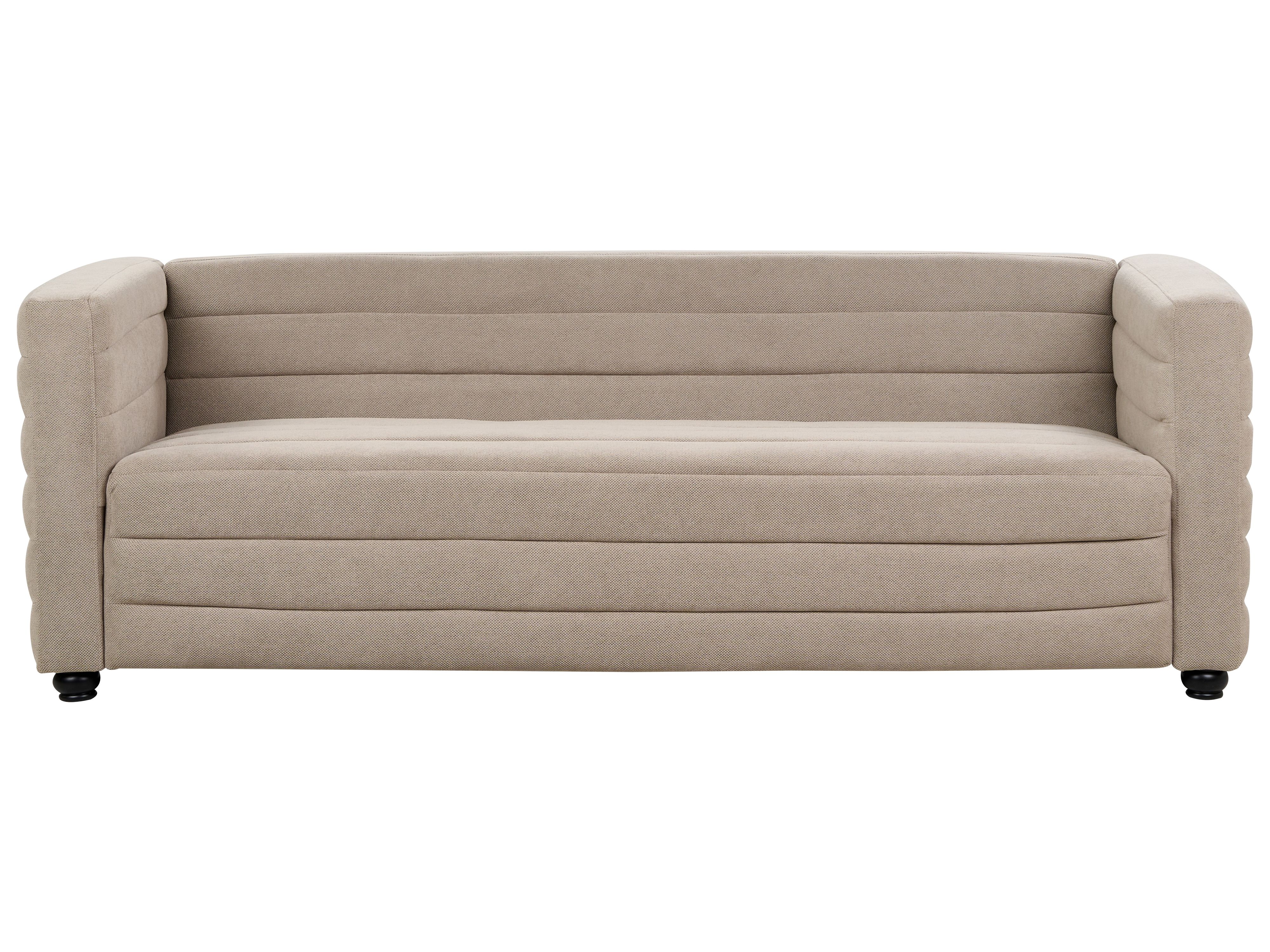 Sofa 3 Seater HOFN Fabric Taupe