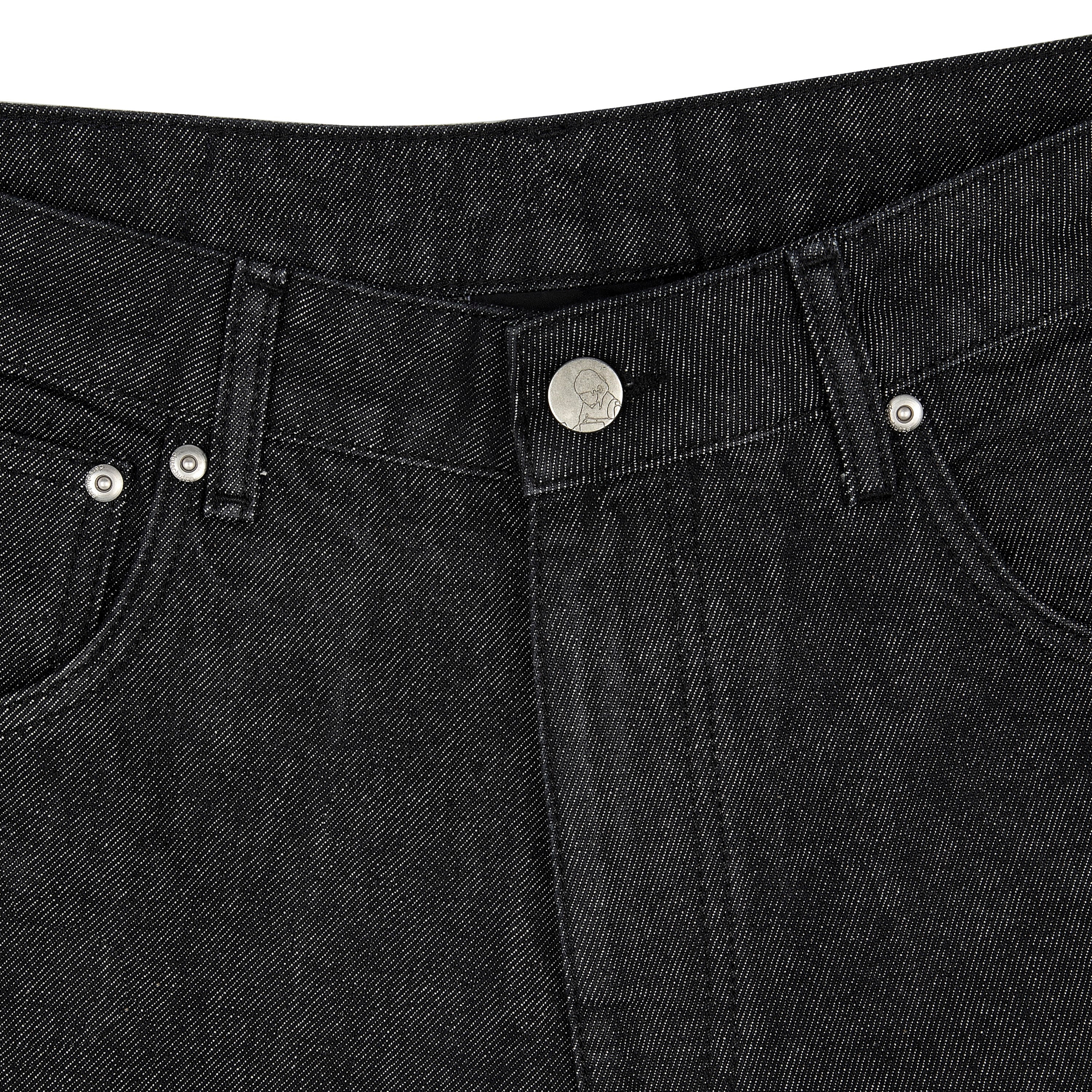 "koi fish v2" Jorts raw black