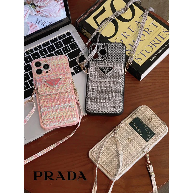Pra Weave Card Bag Crossbody iPhone Case - Wholesale & Influencer