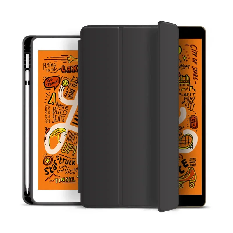 LEATHER FRESH SUMMER THEME PATTERN APPLE IPAD CASE WITH PENCIL HOLDER - Wholesale & Influencer