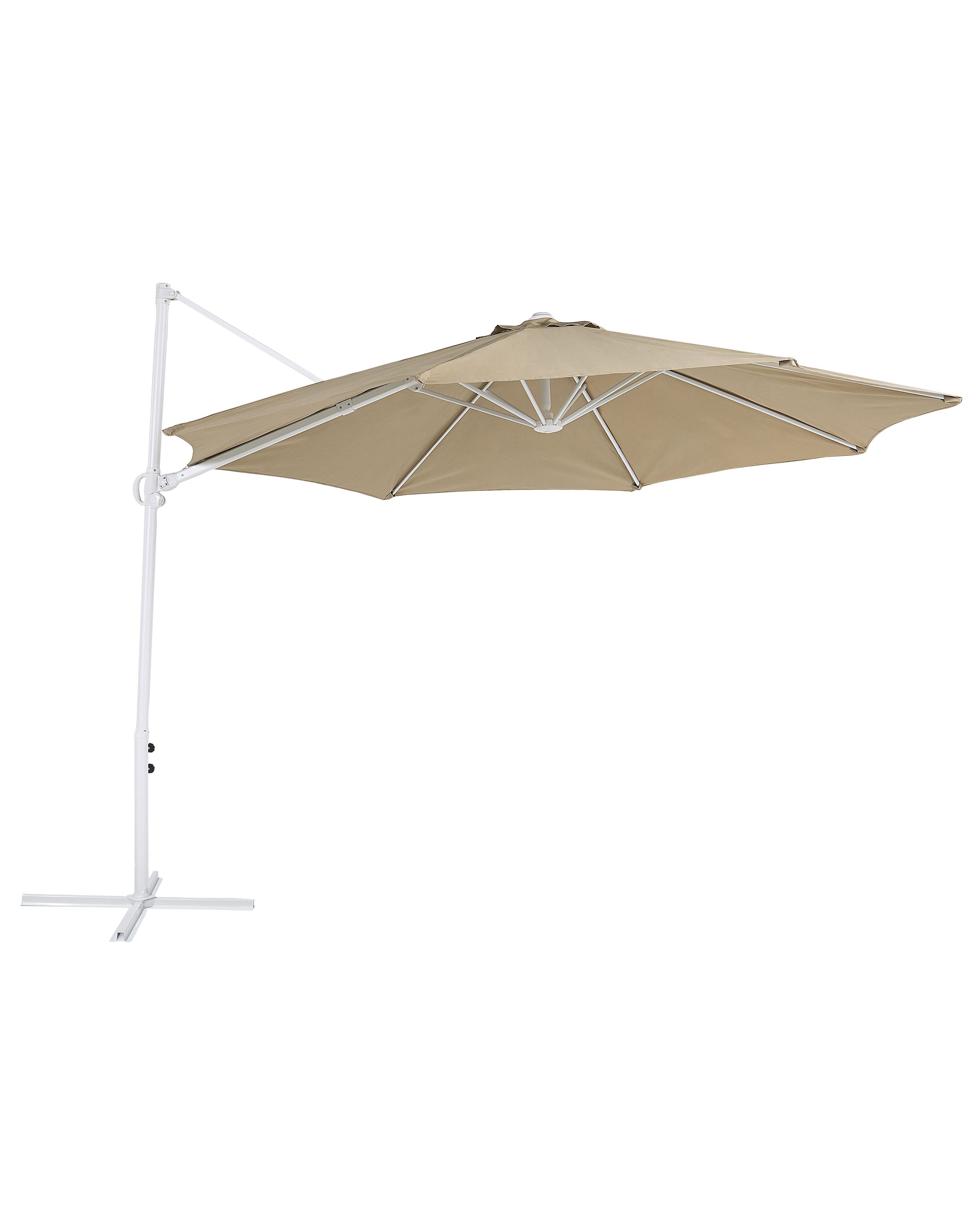 Cantilever Parasol 295 cm SAVONA II Taupe