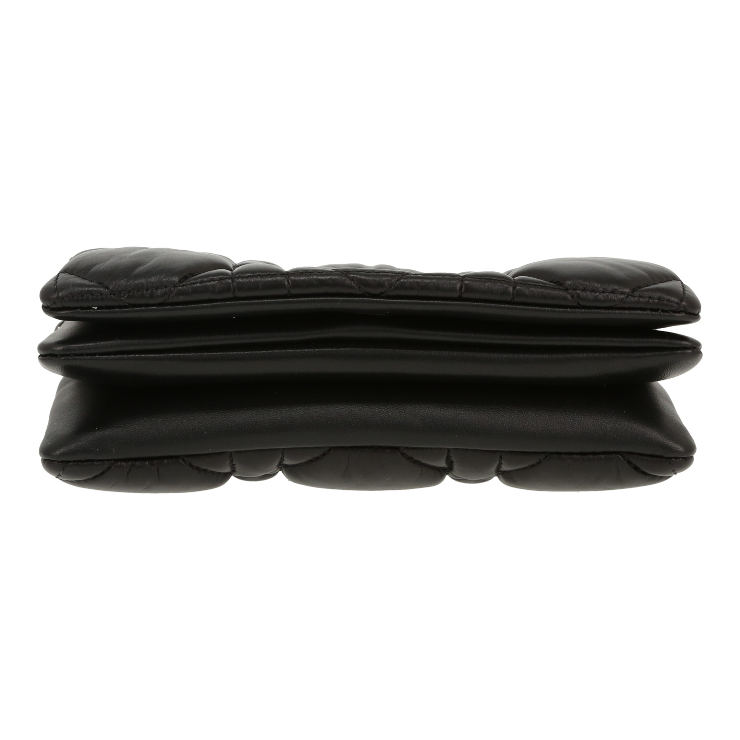 Dior Caro shoulder bag in black leather cannage1:1High-quality replica