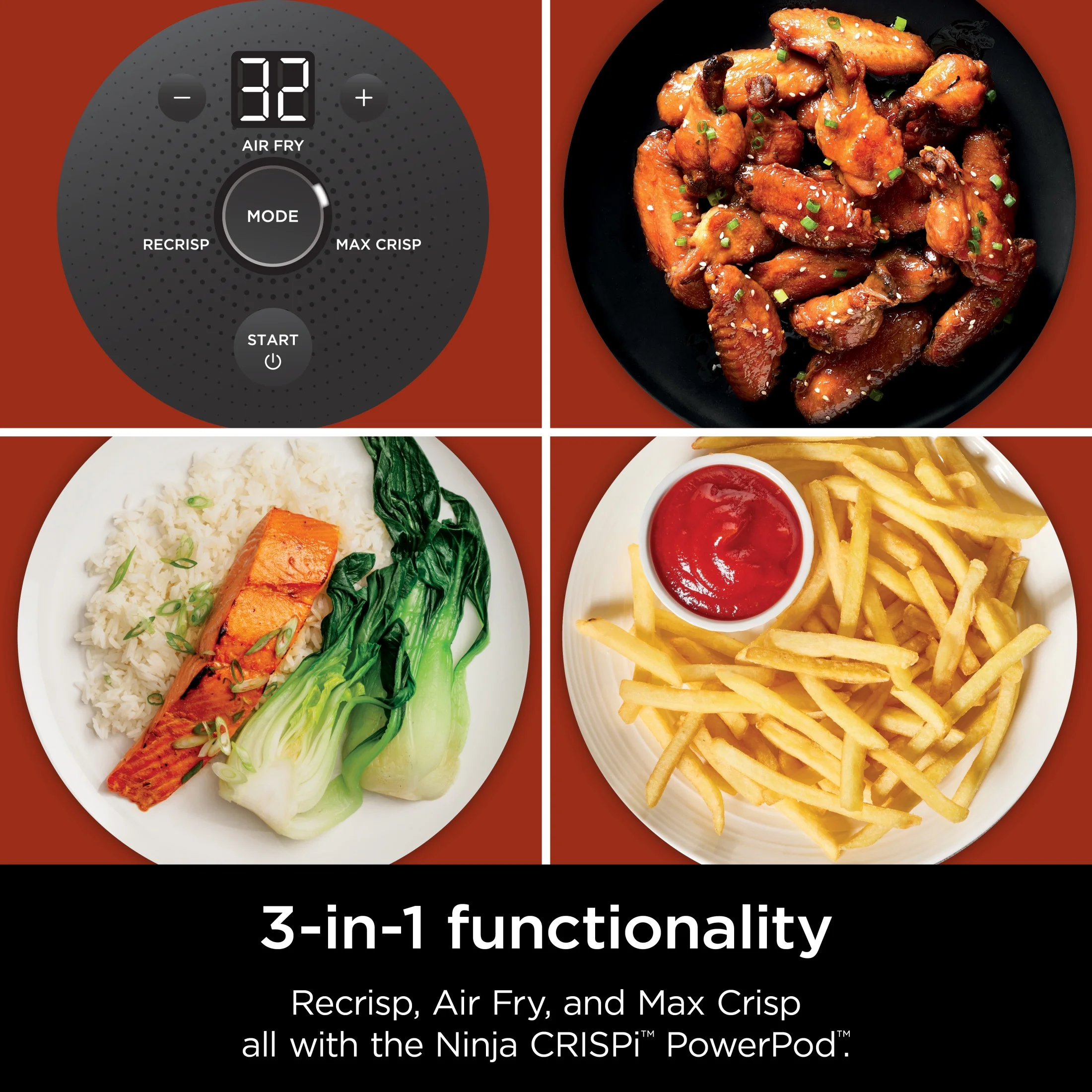 Ninja Crispi 3-in-1 Portable Cooking System with 4 QT TempWare Container - Image 7