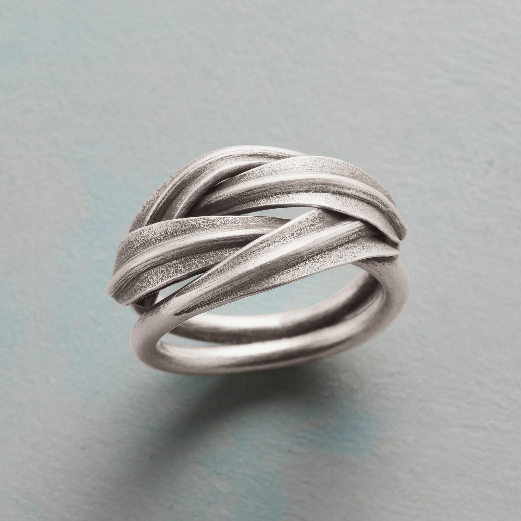 Braided Leaves Ring - Sundance Clothing