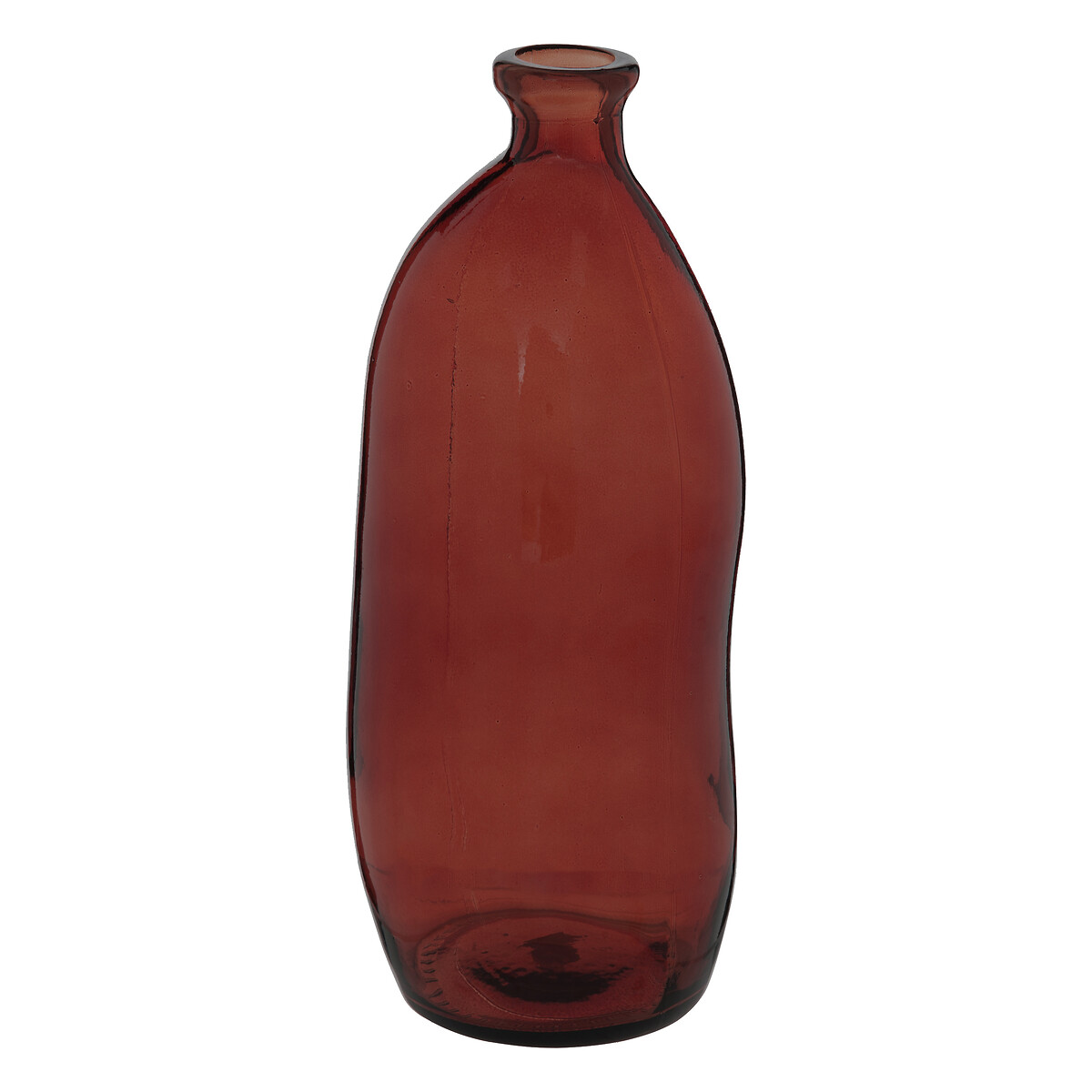 Vase bottle "Uly" Recycled glass, d.13 cm