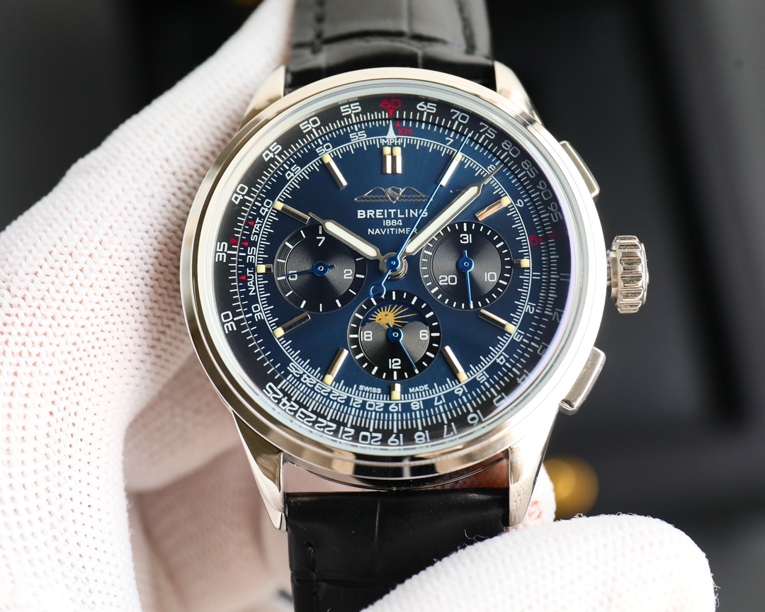 Breitling Navitimer B01 Chronograph 43(1:1 replica) - Top club