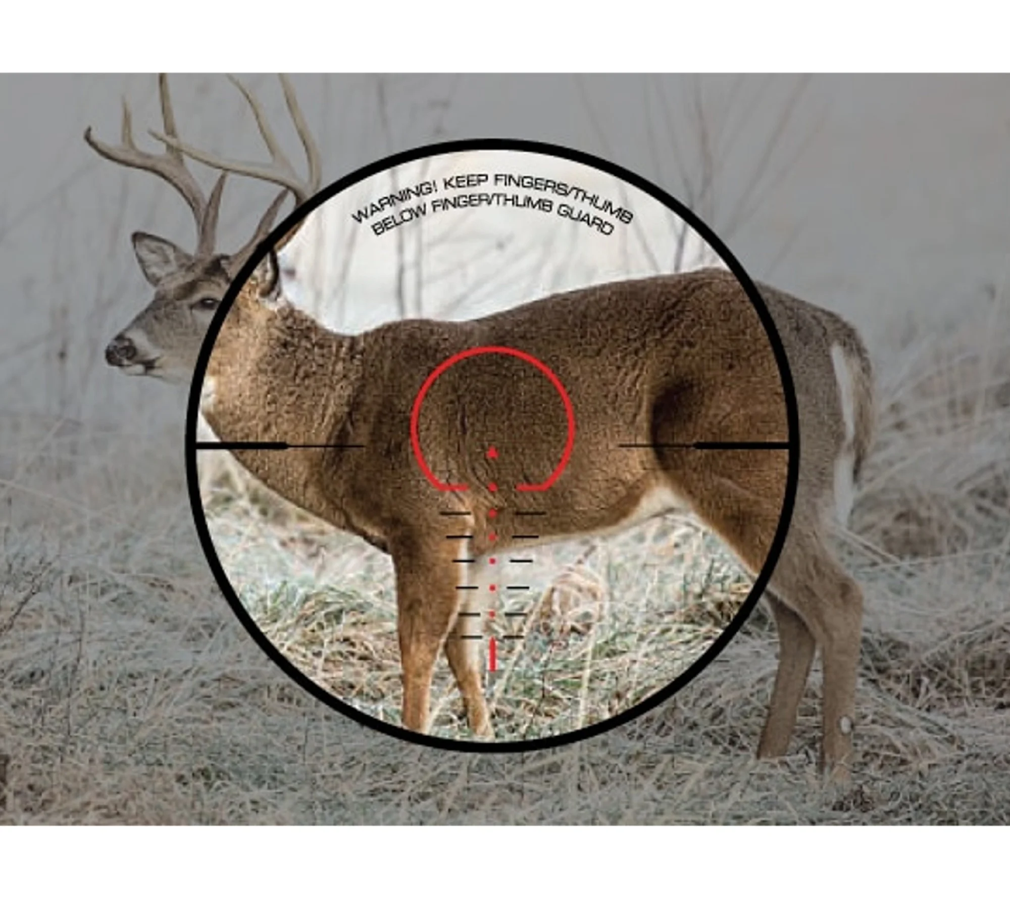 Killer Instinct Lumix Speed Ring 1.5 5 x 32 IR-E Crossbow Archery Scope - Image 6