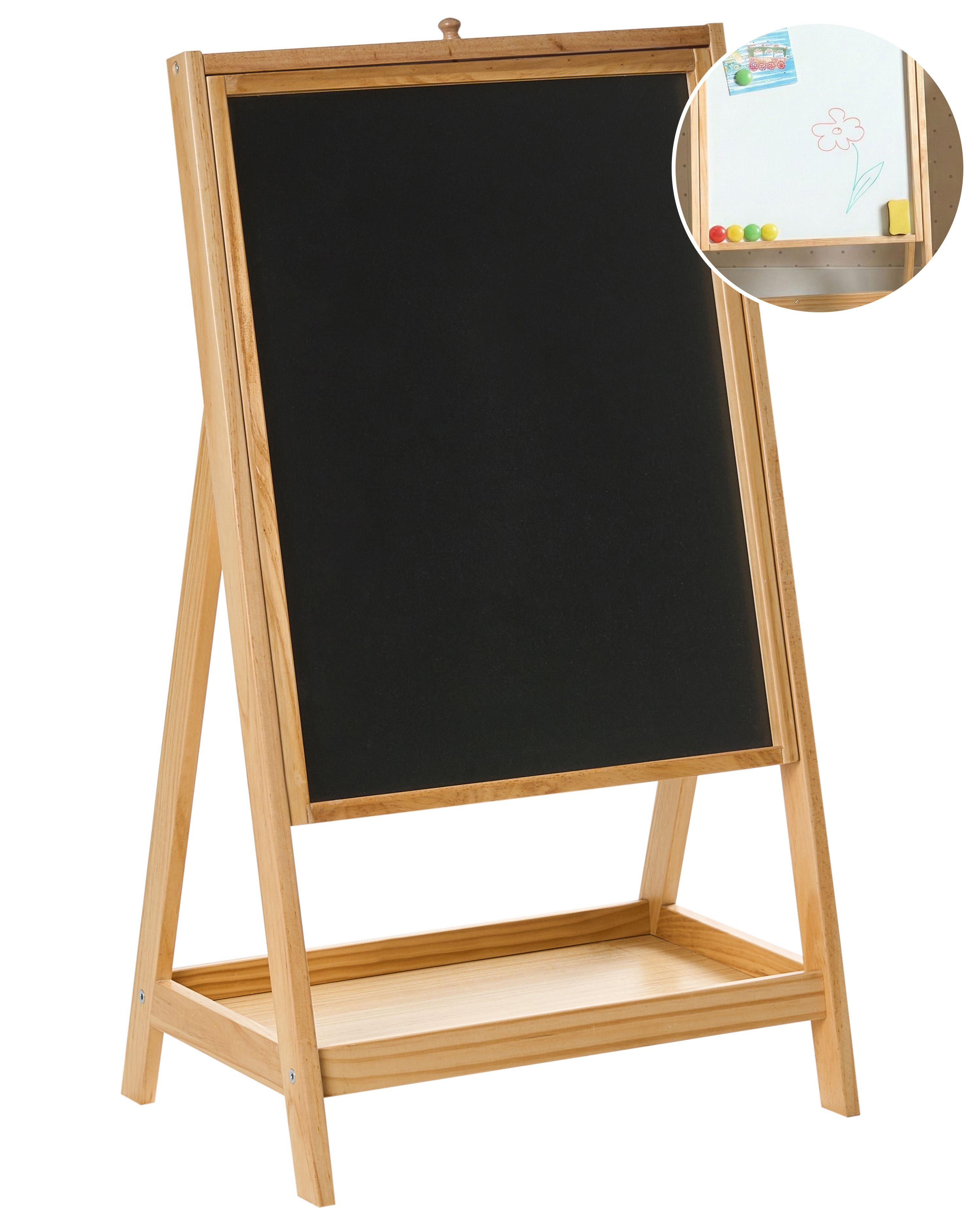 Double Sided Easel YAMBA Light Brown