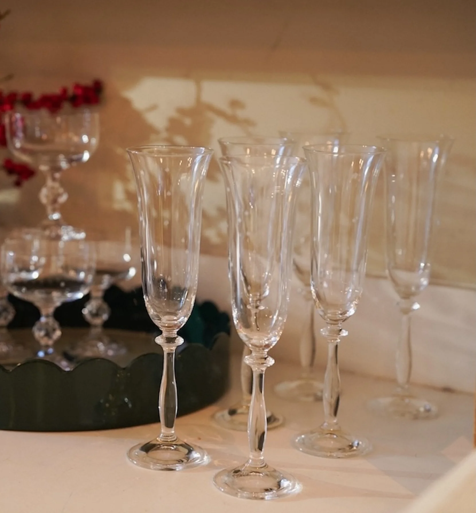 Starry Eve Champagne Flute Set of 2