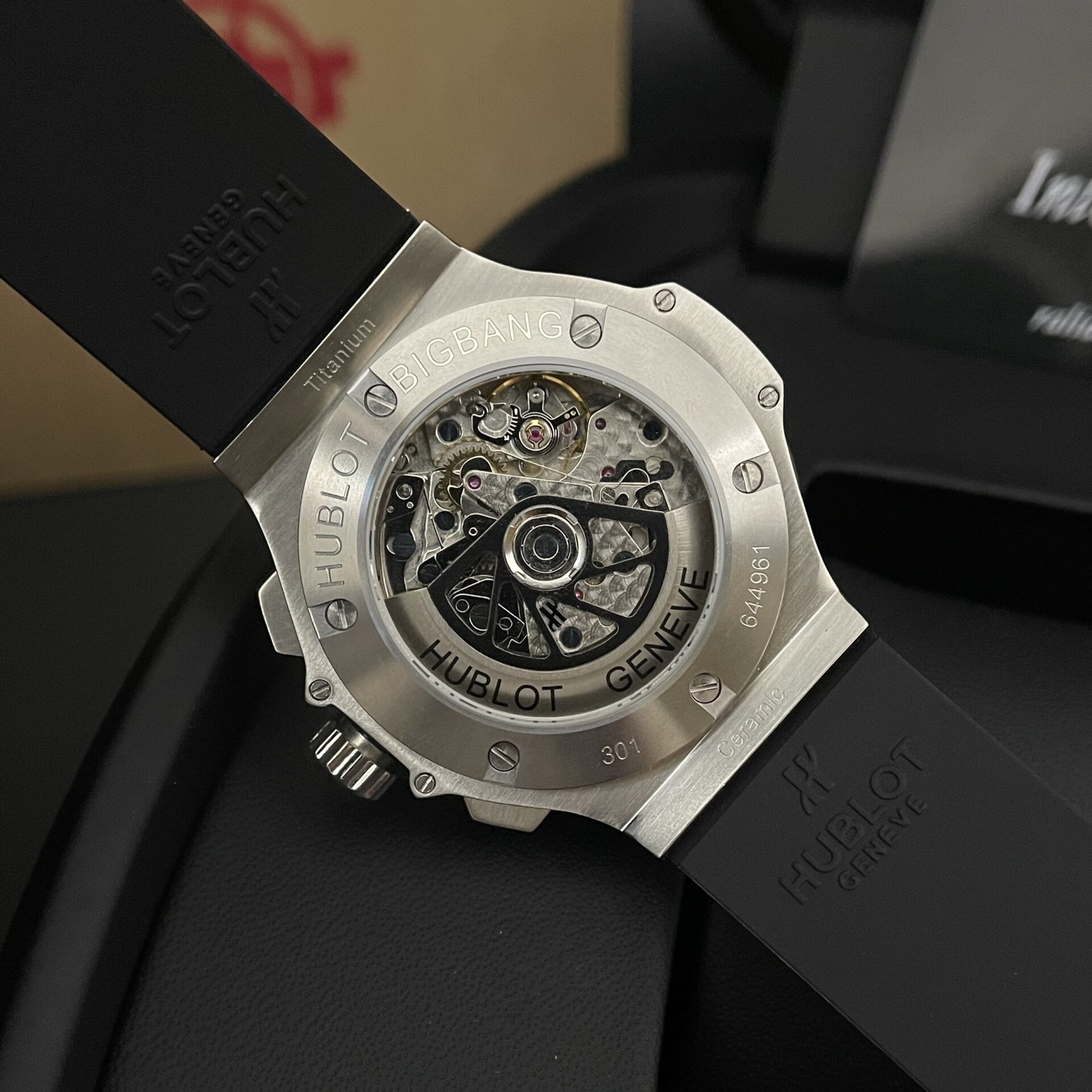 Hublot Replica 1:1 Watch Big Bang Chronograph With Diamond Bezel 44mm - Top club