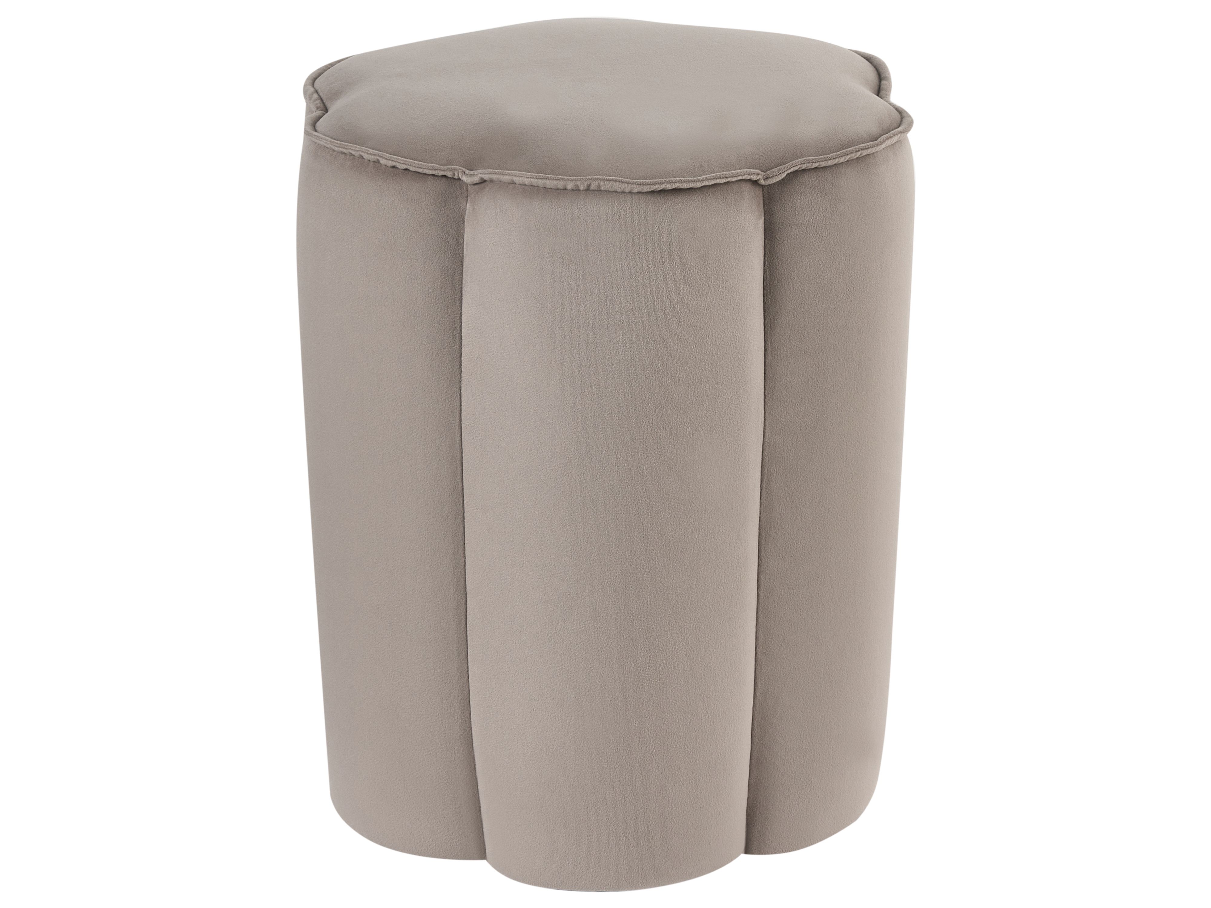 Pouffe TAPPEN Velvet Taupe