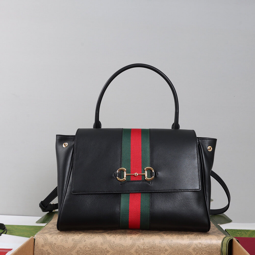 Gucci Paparazzo medium top handle bag(HIGH-END GRADE)