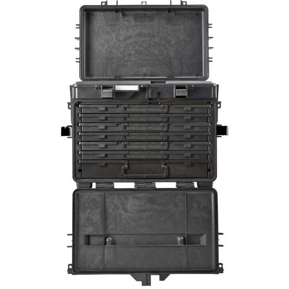 Explorer Cases 5140 Hard Wheeled Tool Chest w/ Six 30mm, One 60mm Drawers(Black) - Image 2