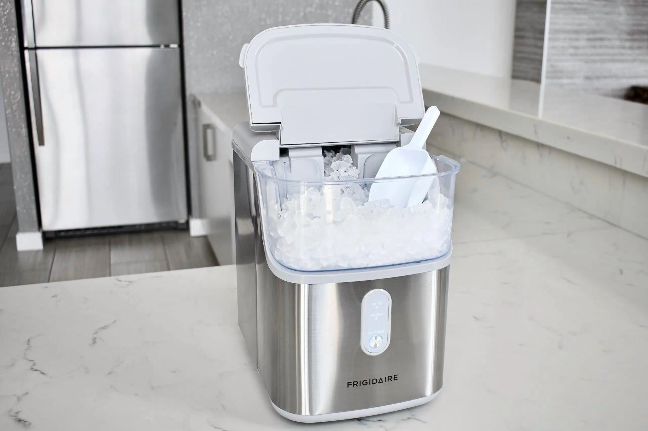 Frigidaire, 33 Lbs. Nugget Ice Maker, Black Stainless Steel, EFIC228 - Image 24