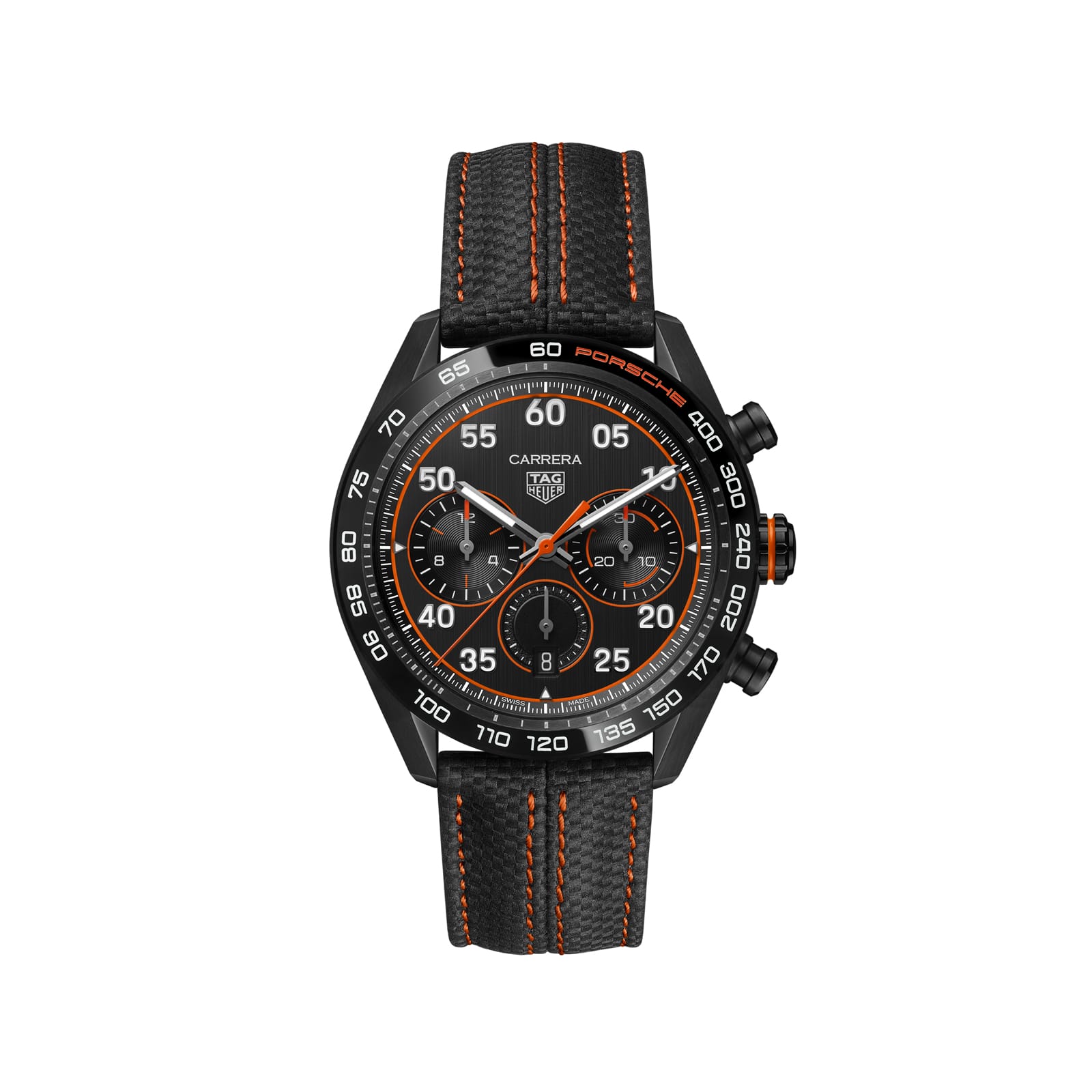 TAG Heuer Replica Watch Carrera Chronograph X Porsche Orange Racing Automatic 44 mm Steel & Ceramic(1:1 replica) - Top club
