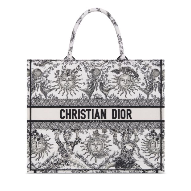 Christian Dior Large Dior Book Tote Bag White And Black For Women M1286ZECQ_M911 – 42 Cm/ 16.5 Inches1:1High-quality replica
