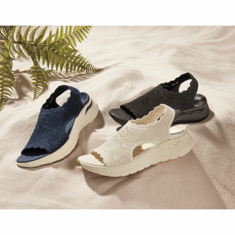 Skechers Women's Arch Fit 2.0 Sandal - MIDNIGHT VELVET CATALOG