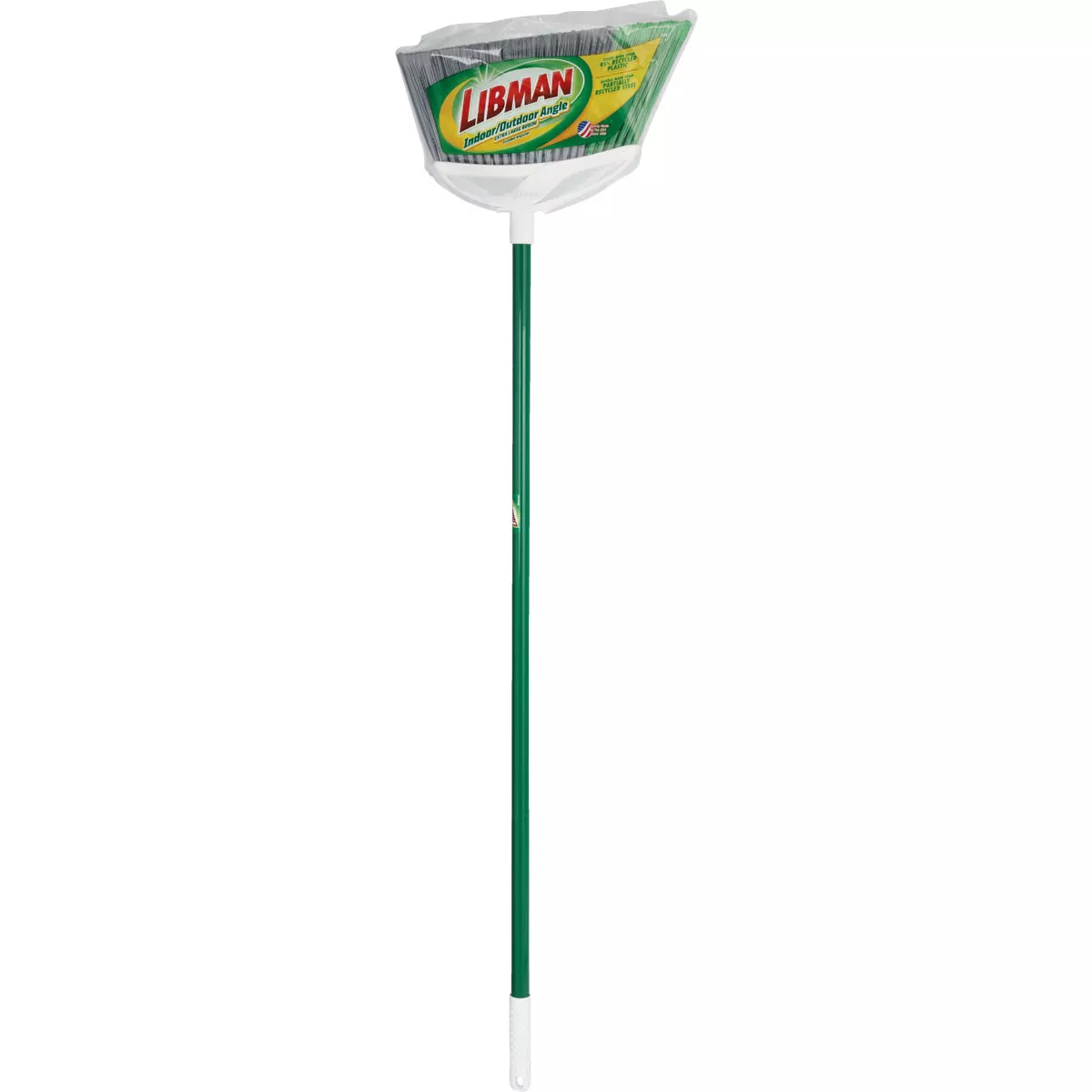 Libman 16 In. W. x 55 In. L. Steel Handle Extra Large Precision Angle Broom