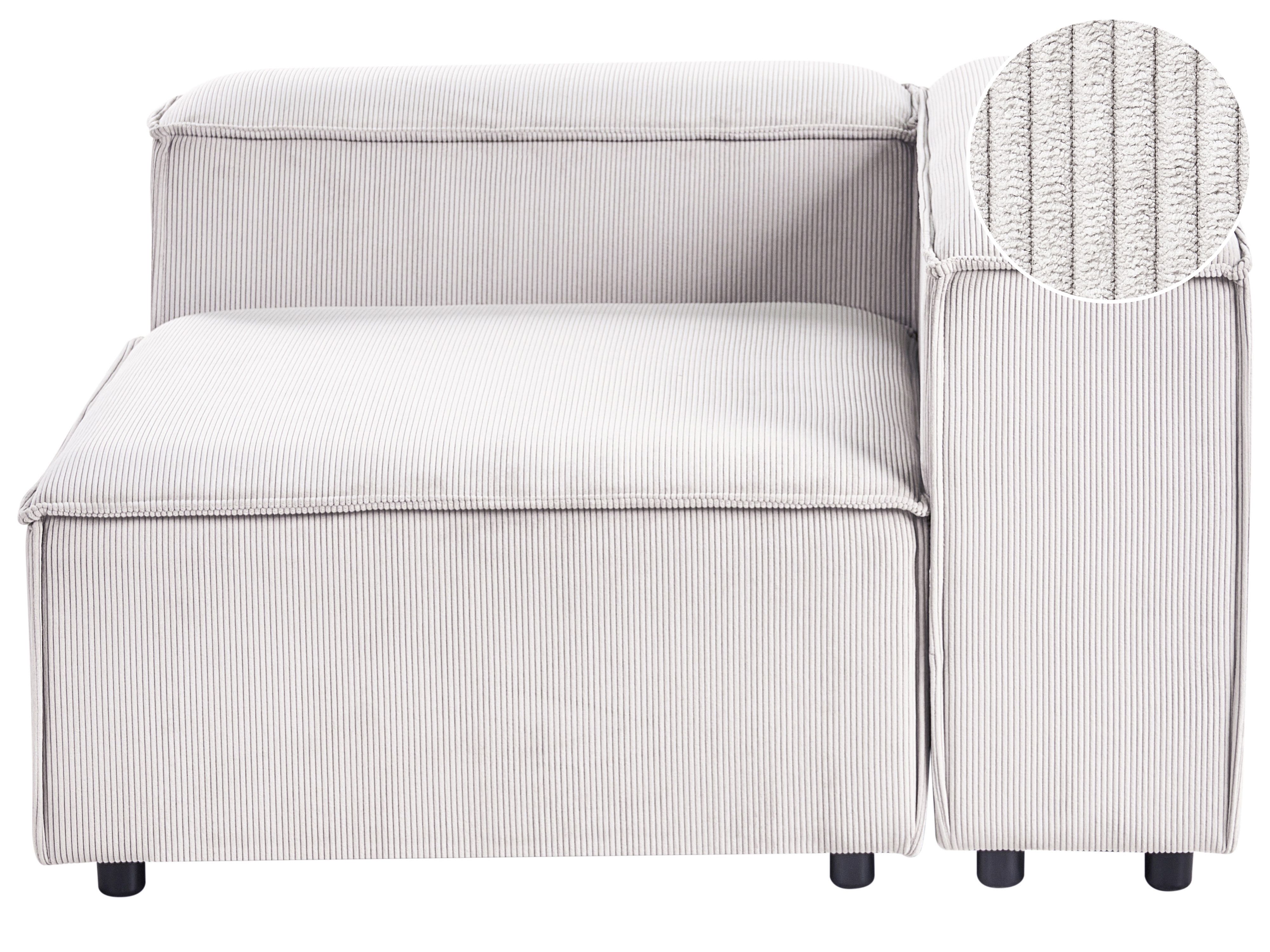 Corner Seat ARDAL Corduroy Off-White Left Hand