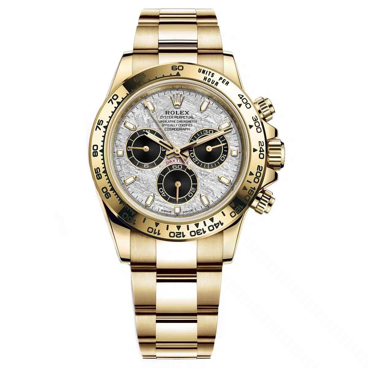 Rolex Cosmograph Daytona 40 mm 18 ct yellow gold Ref# 116508-0015(1:1 replica) - Elite Watch Atelier