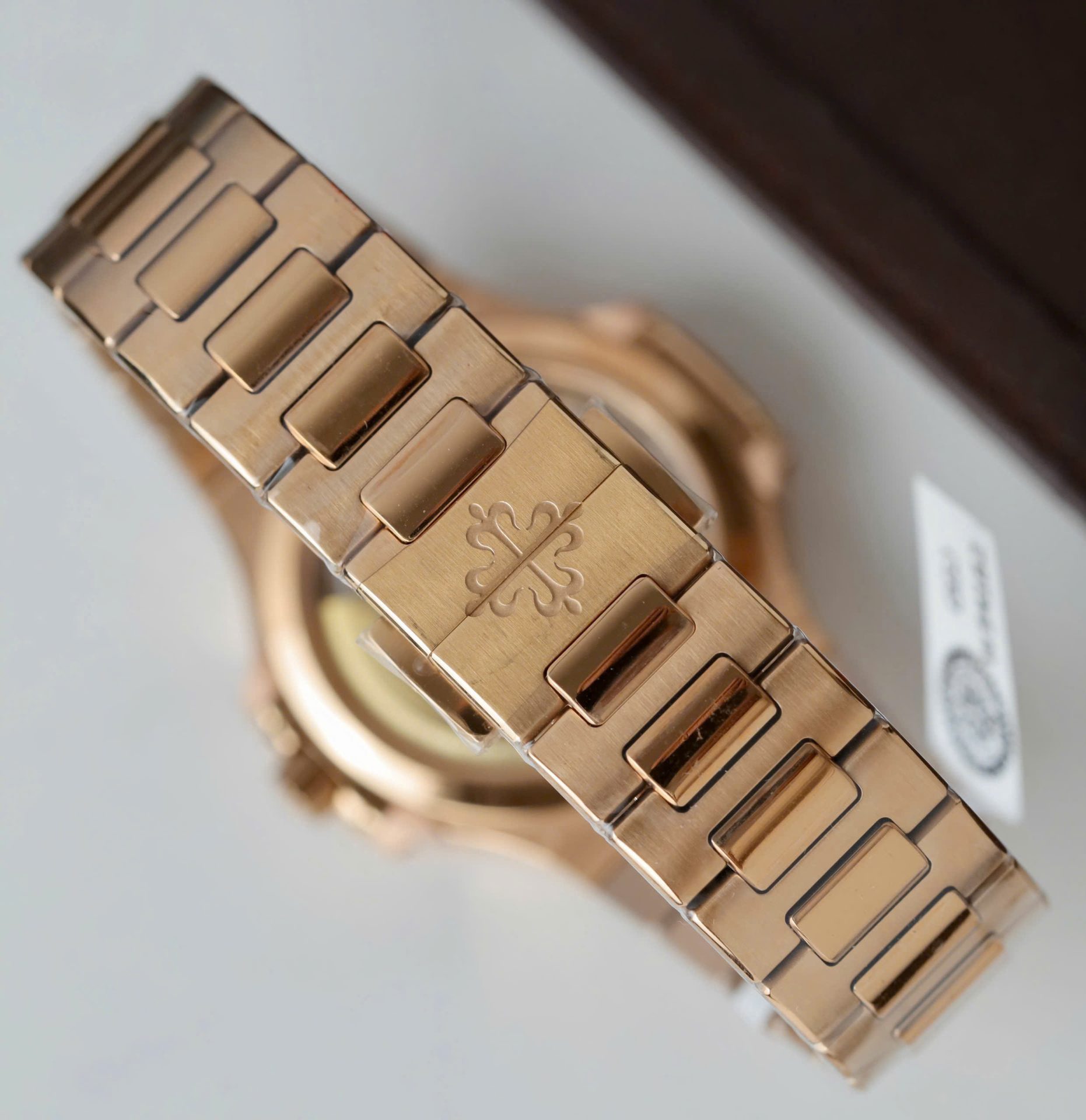 Patek Philippe Nautilus 7118 Women Replica Watch Custom Gold Wrapped + Diamonds Moissanite 3K Factory 35.2mm - Top club