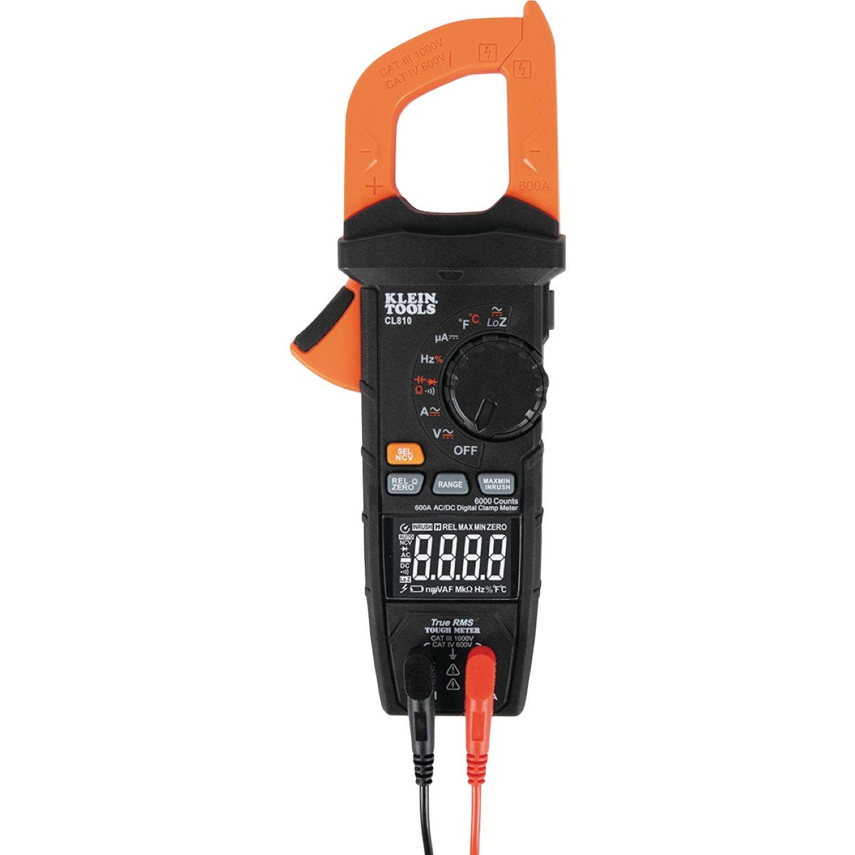 Klein 1000V AC/DC Auto-Ranging TRMS Clamp Meter with Worklight