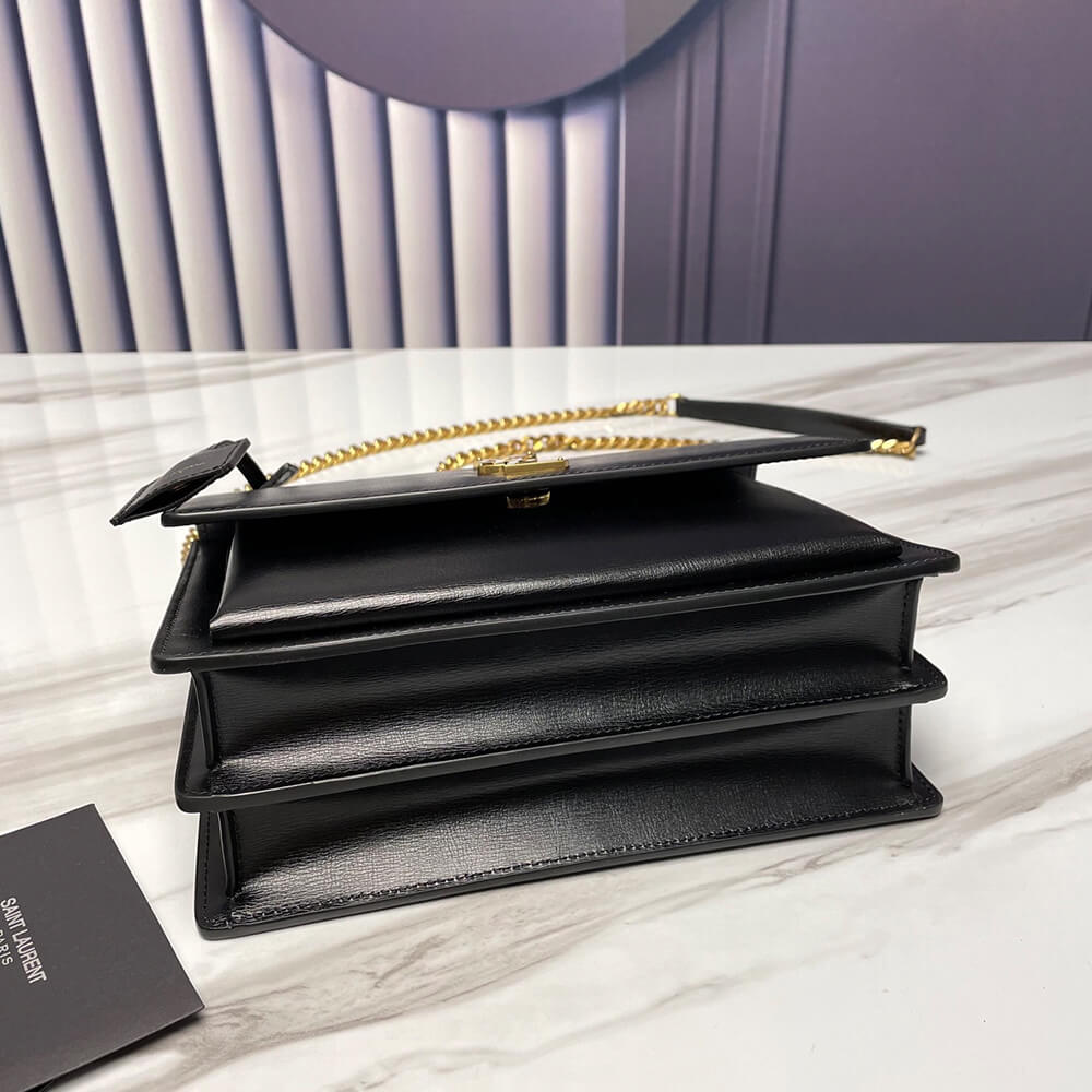 YSL SUNSET MEDIUM CHAIN BAG IN SMOOTH LEATHER1:1High-quality replica