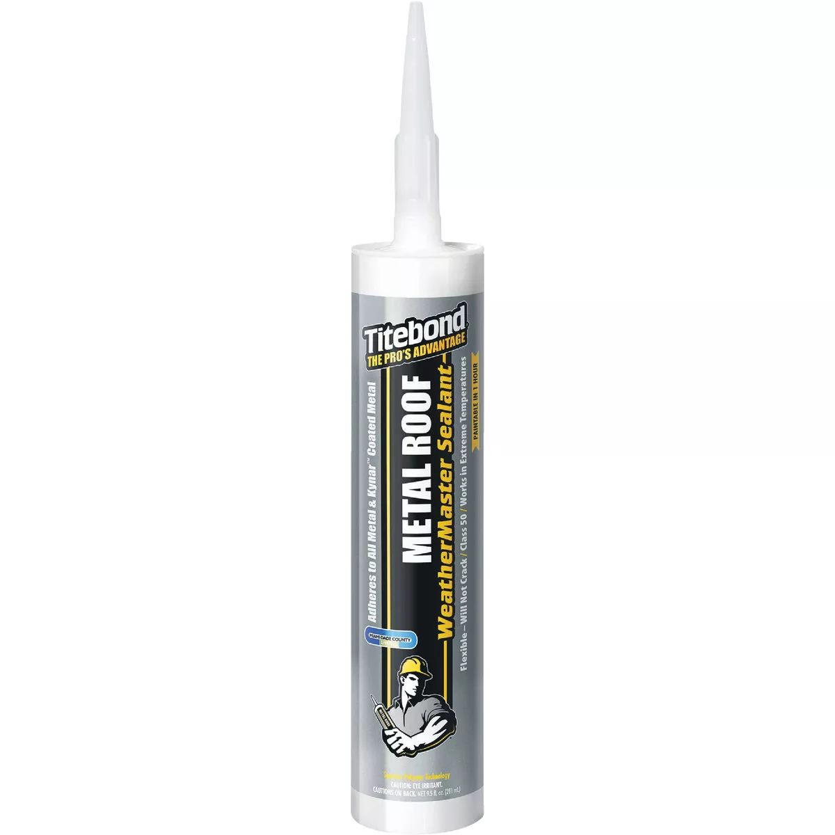 TiteBond Weathermaster 10 Oz. Gray Metal Roof Sealant