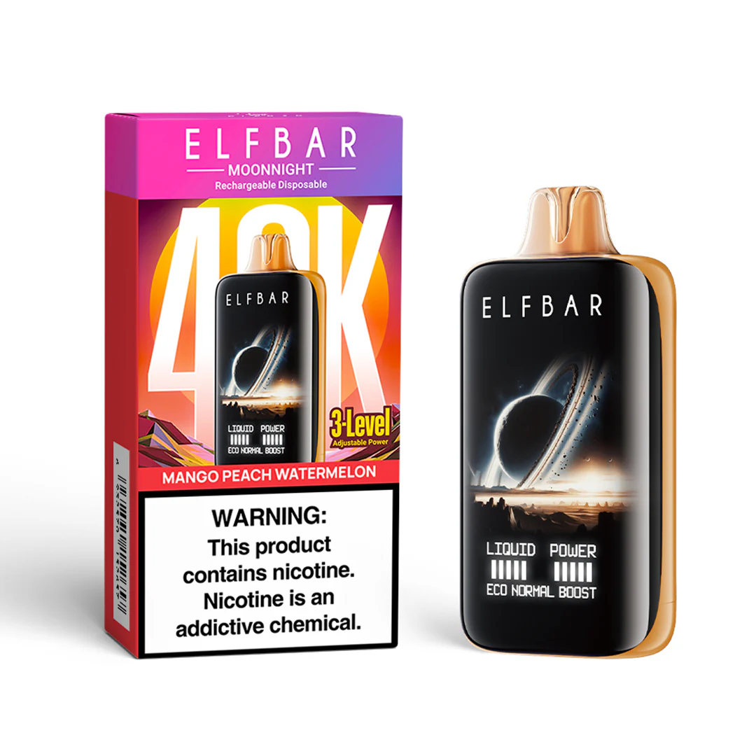 ELFBAR MoonNight ładowalny jednorazowy e-papieros (wszystkie smaki)