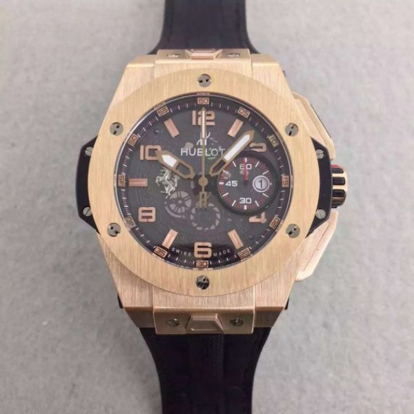 Replica Hublot Big Bang Ferrari Limited Edition RG Black Dial Black Rubber Strap A7753 - Top club