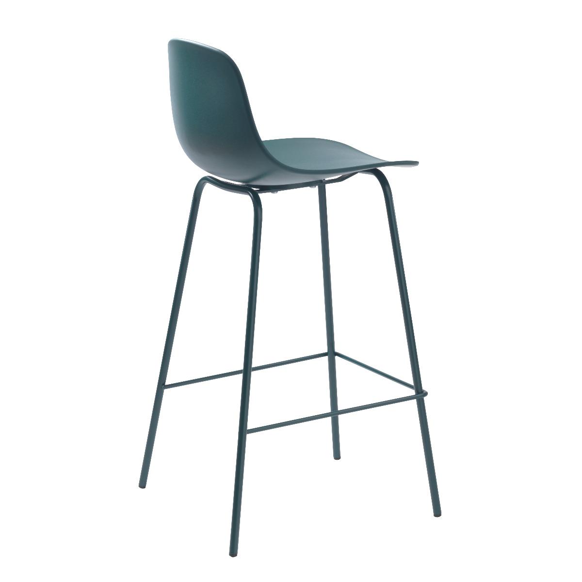 Nordic Home - Lara barstoel - petrolblauw