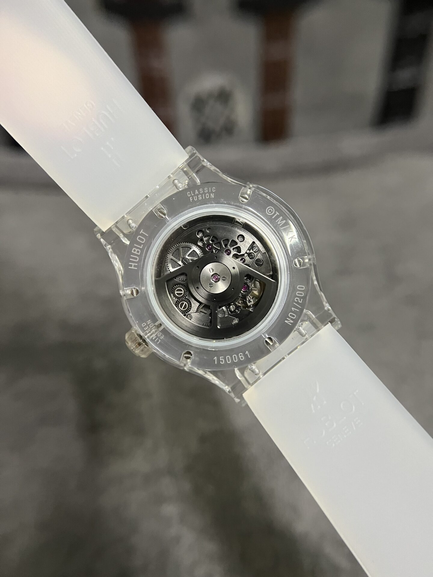 Hublot Replica Watch Takashi Murakami Sapphire Rubber Strap 42mm - Top club