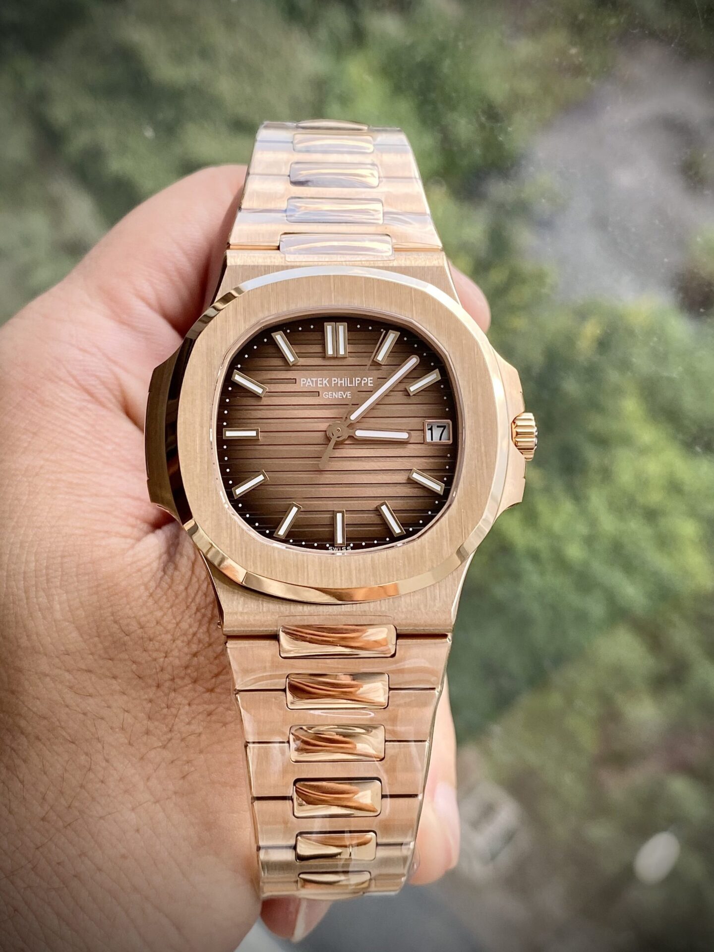 Patek Philippe Replica 11 Watch Nautilus 5711 Brown Dial Factory 3K 40mm - Elite Watch Atelier