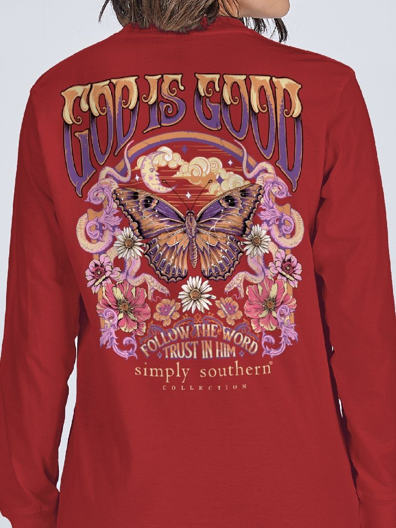 YTH-LS-FOLLOW-CARMINE - Simply Southern Outlet