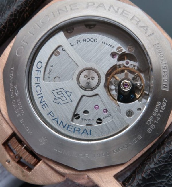 Replica Panerai VSF PAM382 Bronzo Brown Distressed Calfskin Strap Super Clone - Top club