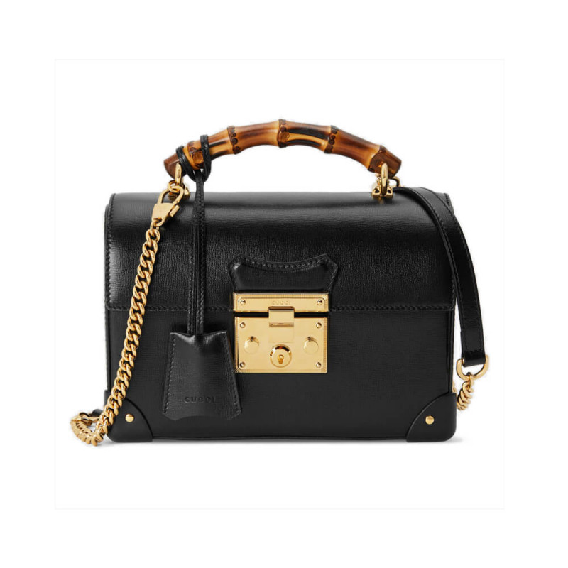 Replica Gucci Padlock Small Bamboo Shoulder Bag 6032211:1High-quality replica