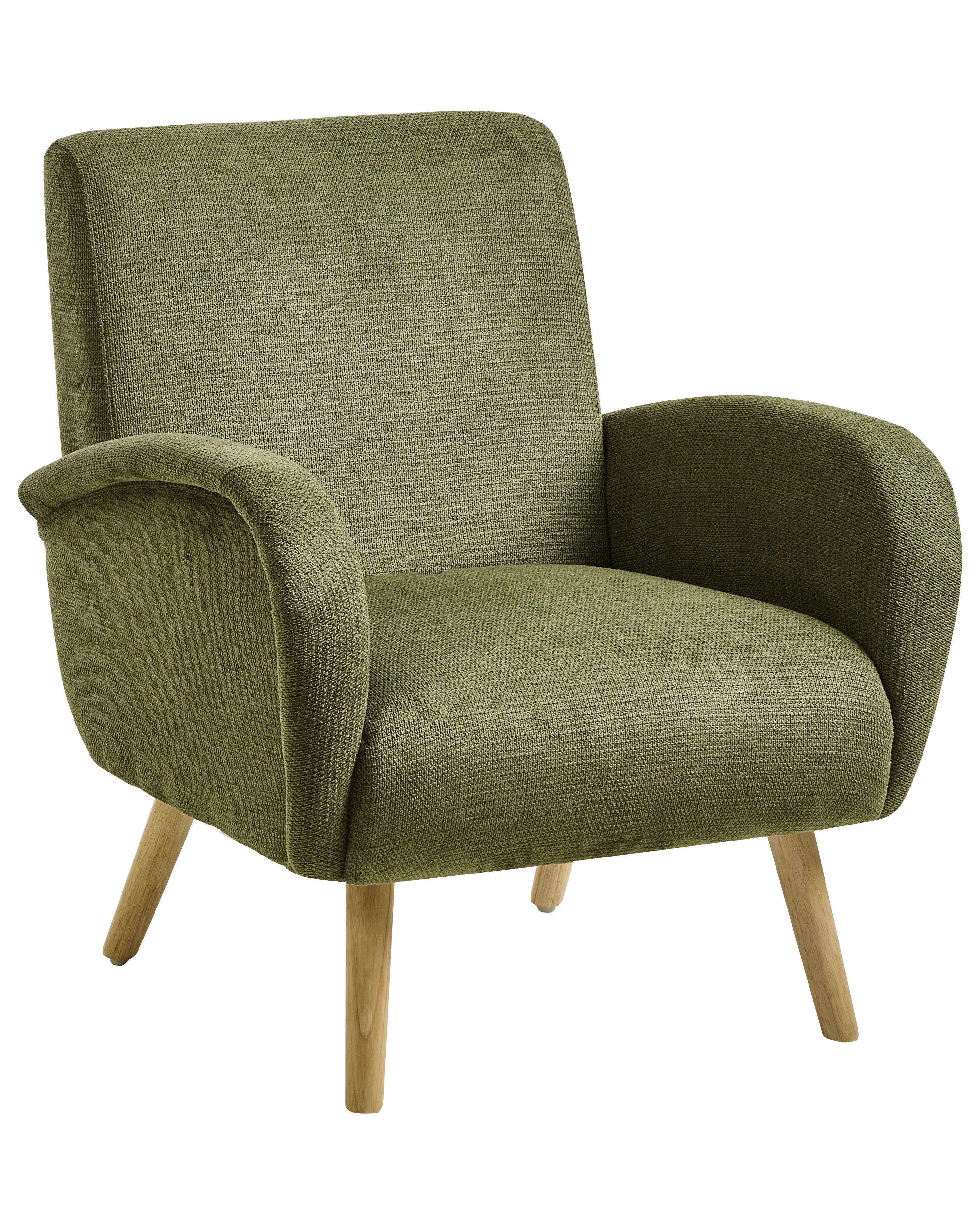 Armchair PLASSEN Fabric Green
