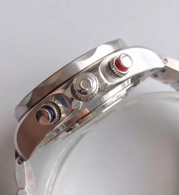 Replica Omega Seamaster 300m Diver Black Dial Black Inner Bezel SS Bracelet A7753 - Top club
