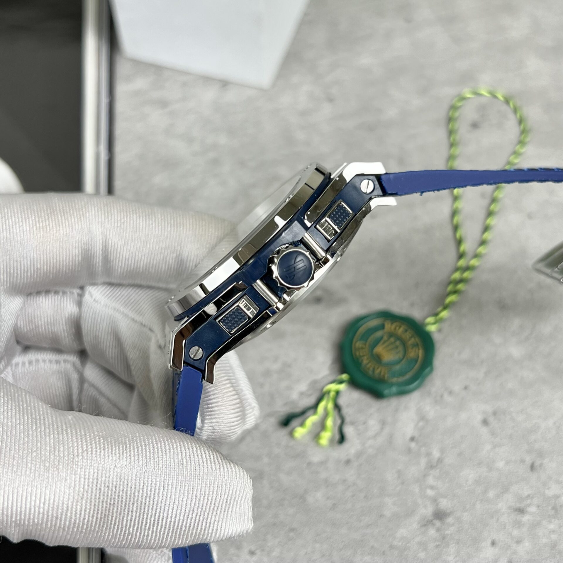 Hublot Replica 11 Watch Big Bang Chronograph Titanium Blue 44mm - Top club