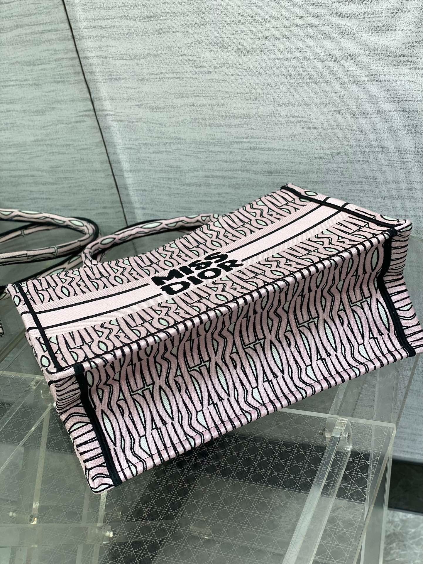 Dior Large Book Tote Bag Pink For Women 42cm/16.5in1:1High-quality replica