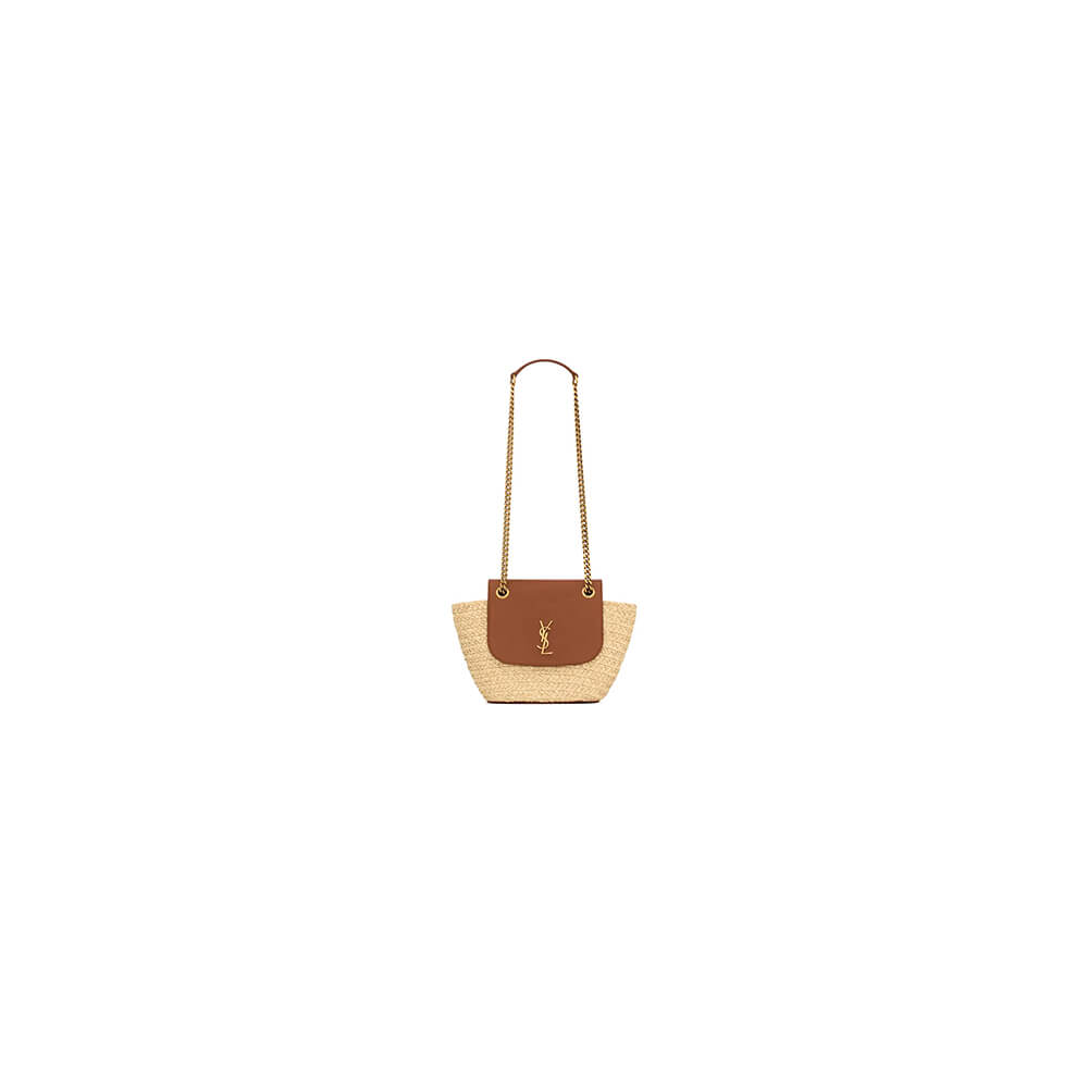 YSL Mini Manon Bag in Raffia1:1High-quality replica