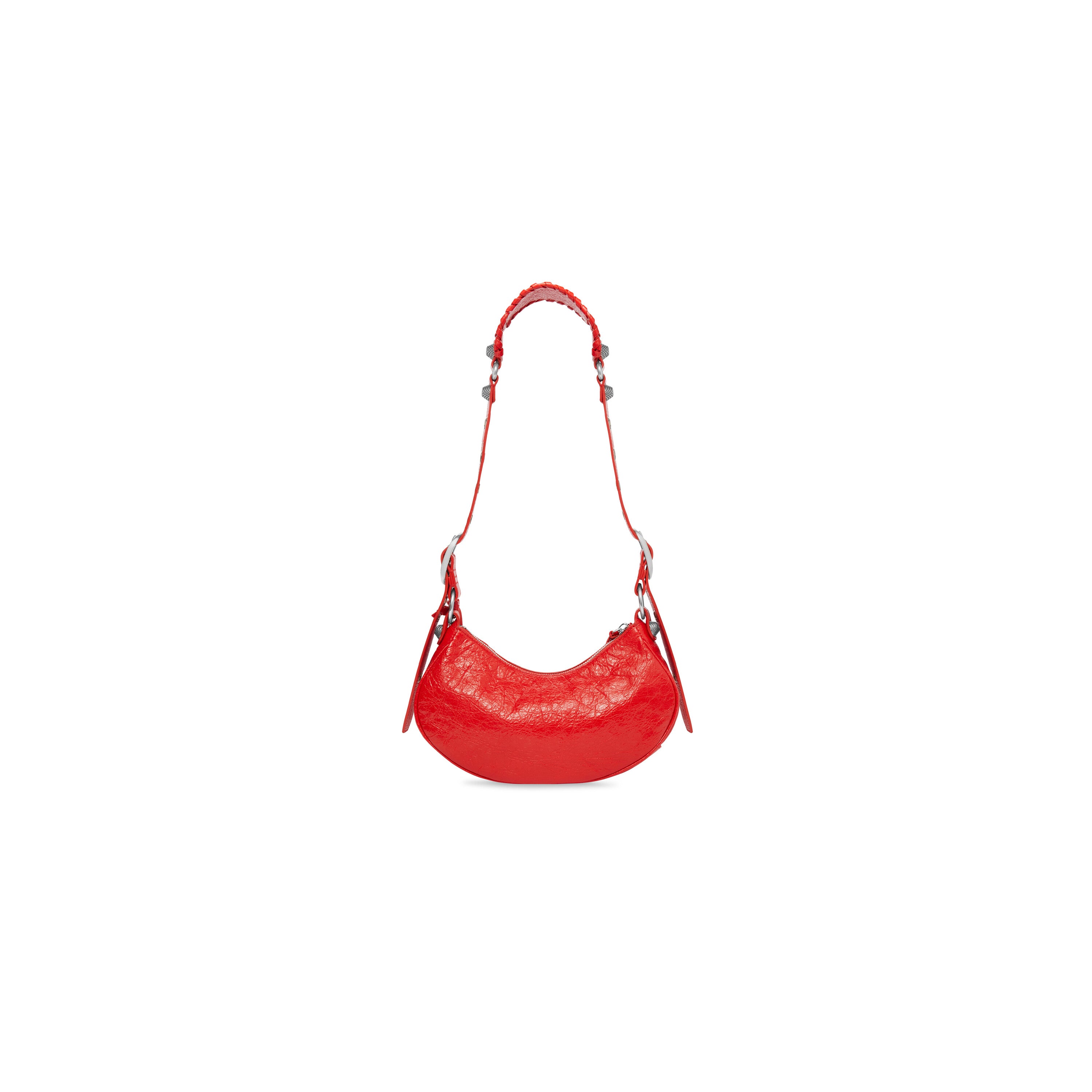 WOMEN'S LE CAGOLE XS SHOULDER BAG IN RED - Replicaclubs