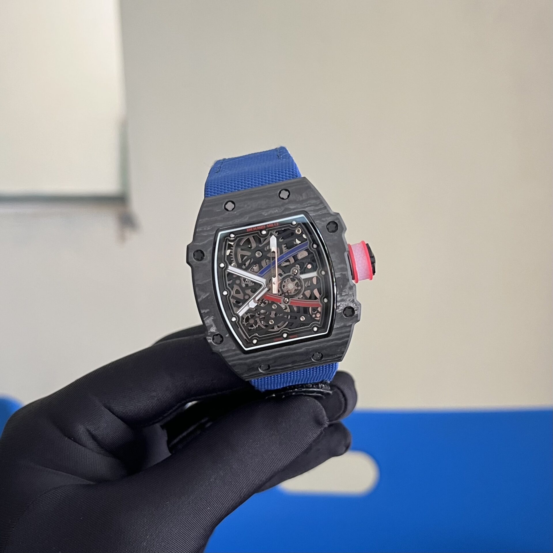 Richard Mille Fake Watch RM67-02 Carbon Shell Automatic 39x48mm - Elite Watch Atelier