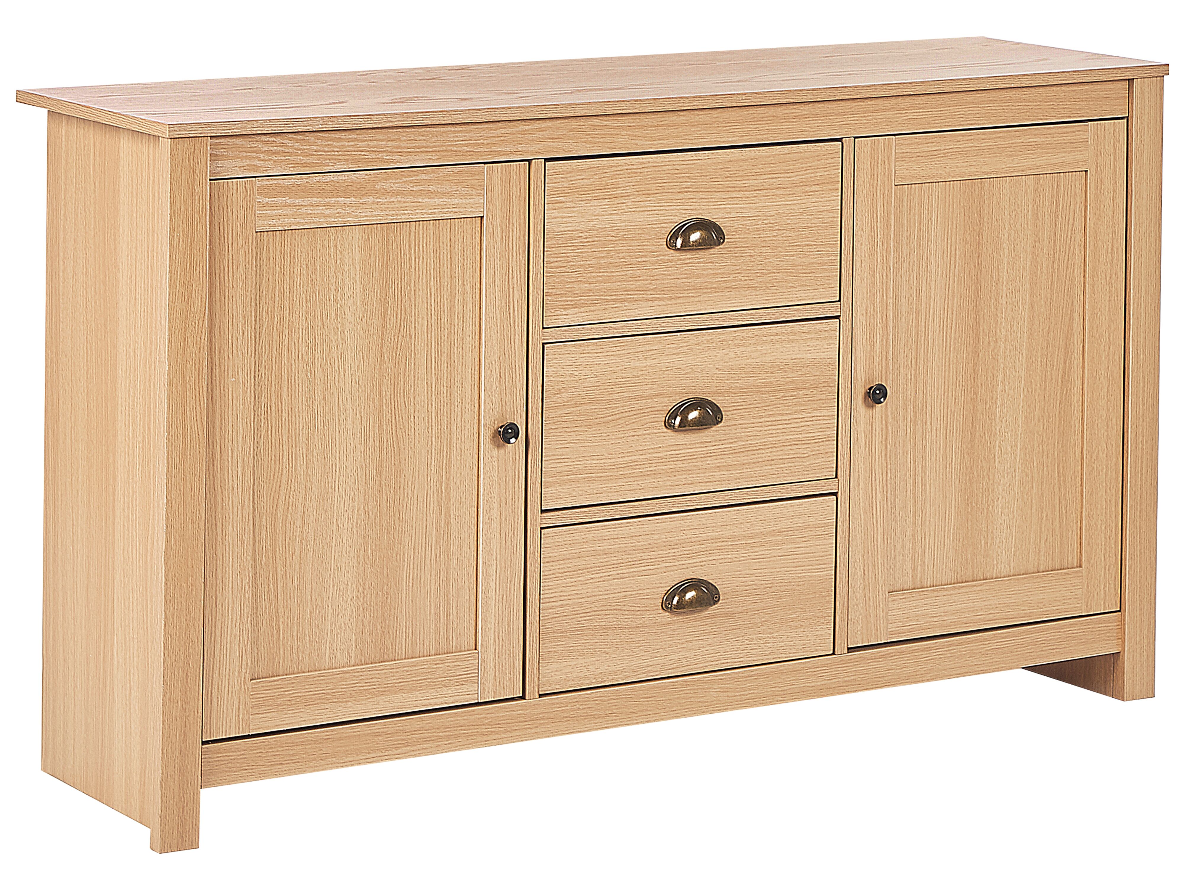 2 Door Sideboard LANSIN Light Brown