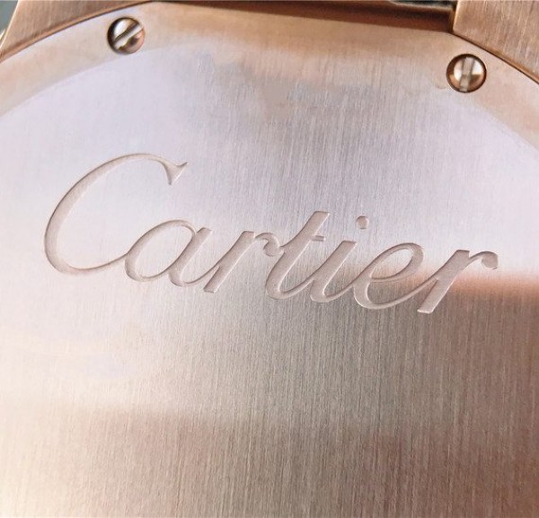 Replica Cartier Ballon Bleu 36mm RG White Textured Dial RG Bracelet - Top club